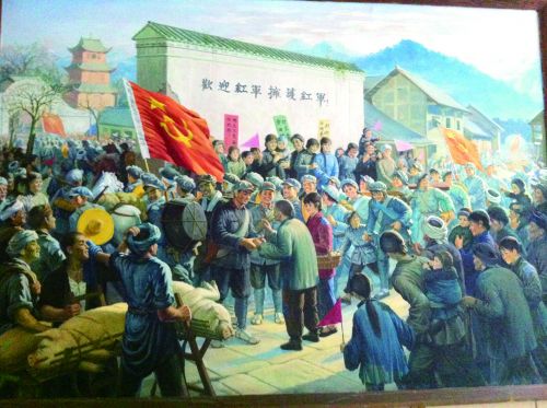 1932年12月中旬,中国工农红军第四方面军翻越大巴山,占领川陕边界通江